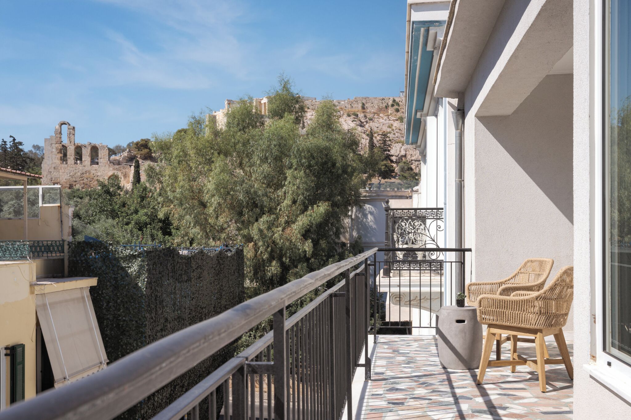 Enceinte de l’hébergement