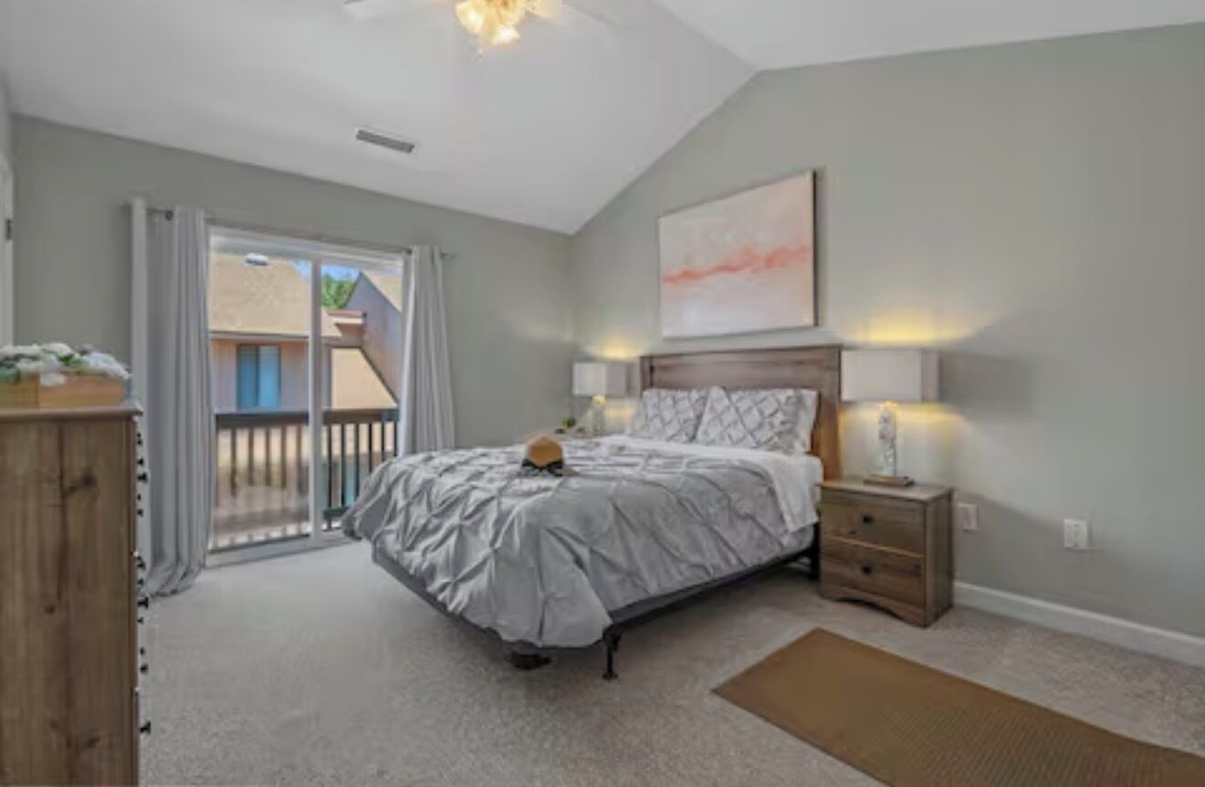 2 soveværelser, strygejern/strygebræt, weekendseng, gratis Wi-Fi