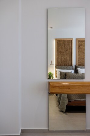 Luxury Villa, 1 Bedroom, Private Pool | In-room safe, blackout drapes, soundproofing, iron/ironing board - Bonsai Luxury Villas Naxos (Glinado)