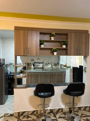 Apartment, 1 Bedroom, Accessible, Smoking | Dining - Sofwilkens Homes Mirema Drive (Nairobi)