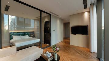 Appartement Exécutif, 2 chambres | Coin séjour