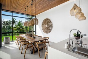 Family Villa, Patio, Pool View | Dining - 12BR Mia & Montana (Ubud)