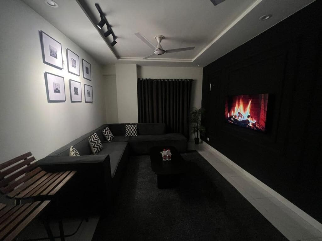 Apartemen | Meja kerja, ruang kerja ramah laptop, dan Wi-Fi gratis