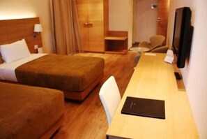 Standard Double or Twin Room, Balcony, Partial Sea View | In-room safe, blackout drapes, soundproofing, iron/ironing board - BOUTIQUE (Jabal Lubnan)