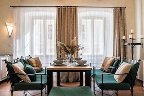 Deluxe-Suite, Erdgeschoss | Wohnbereich