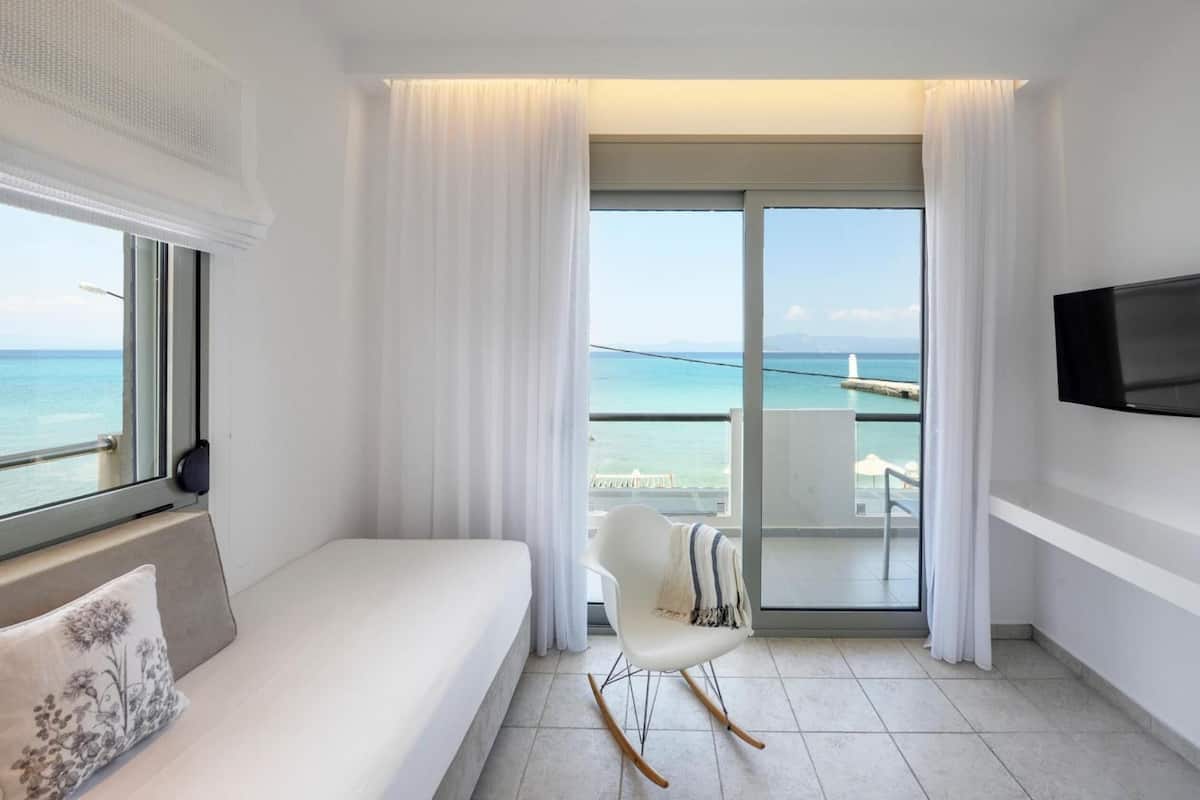 Deluxe Apartment, 2 Bedrooms, Sea View | View from room