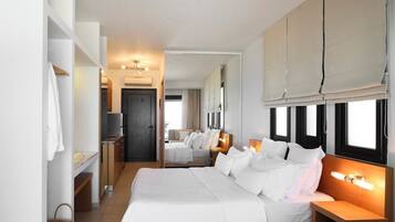 小型套房, 海景 | 免费 WiFi