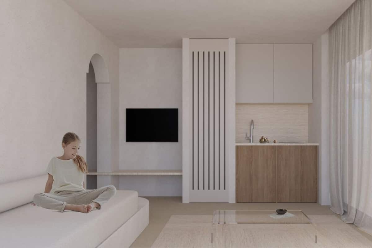 家庭房, 海景 | 免费婴儿床、免费 WiFi、床单