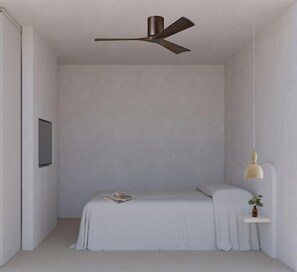 家庭房, 海景 | 免费婴儿床、免费 WiFi、床单