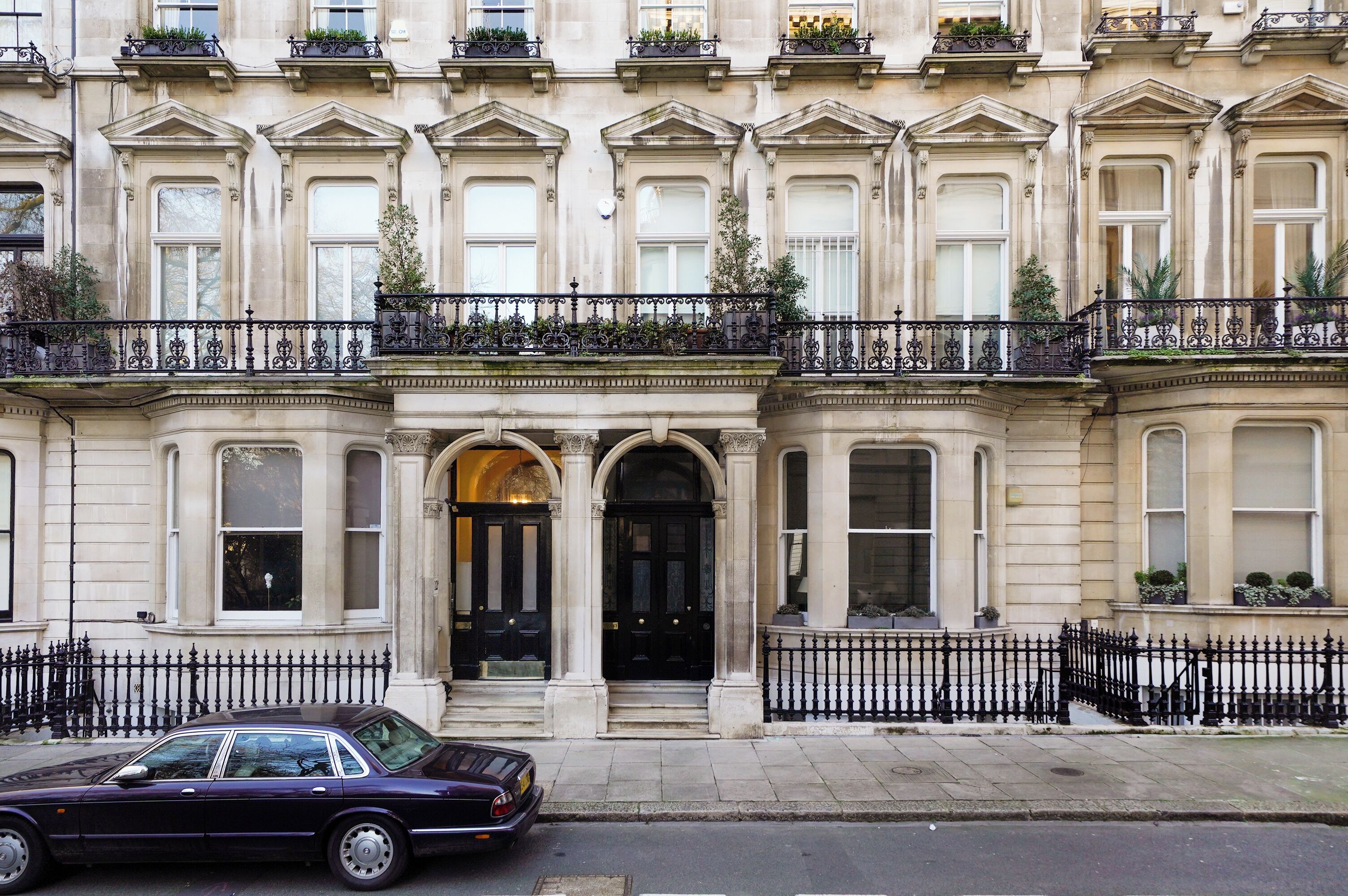 Fachada da propriedade