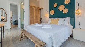 1 bedroom, iron/ironing board, free cots/infant beds, bed sheets - Ando Living - Abrantes Flats - 24 (Lisbon)