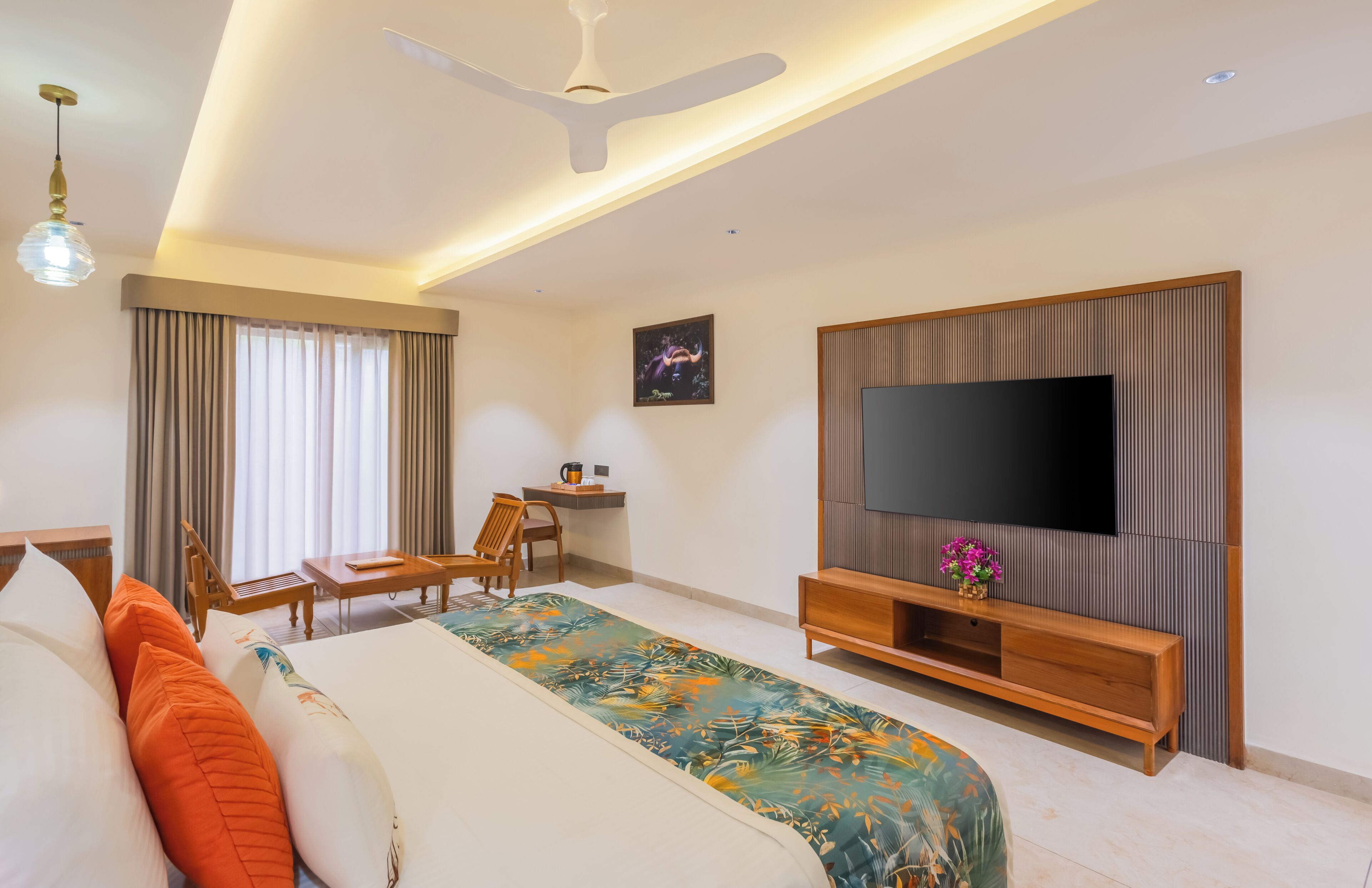 Standard Cottage, Garden View | In-room safe, desk, free WiFi