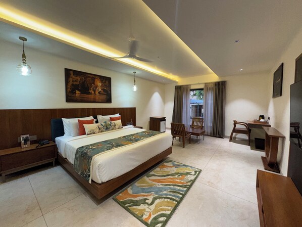 Standard-Ferienhaus, Gartenblick | Zimmersafe, Schreibtisch, kostenloses WLAN