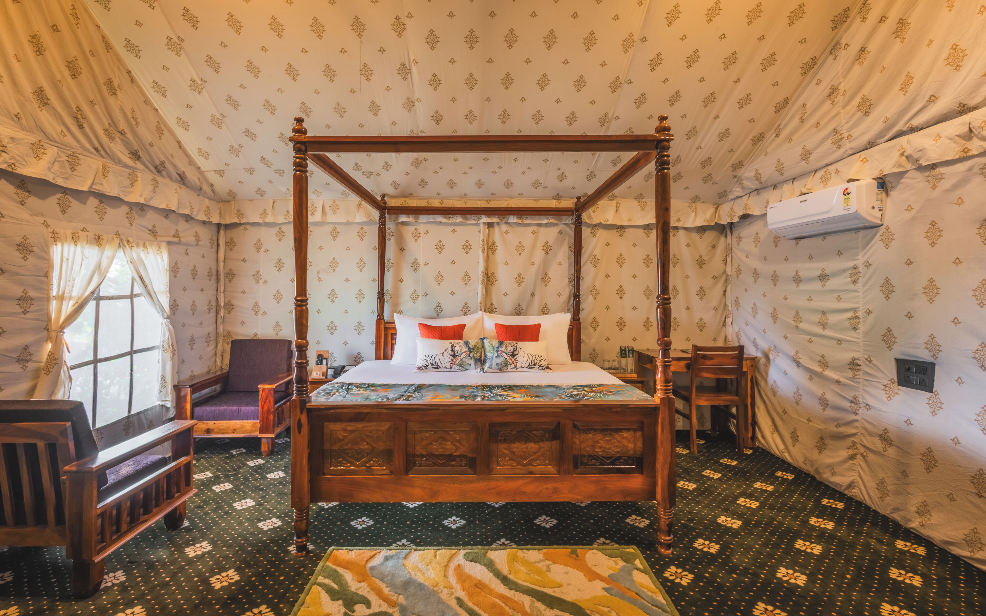 Tent, River View | In-room safe, desk, free WiFi