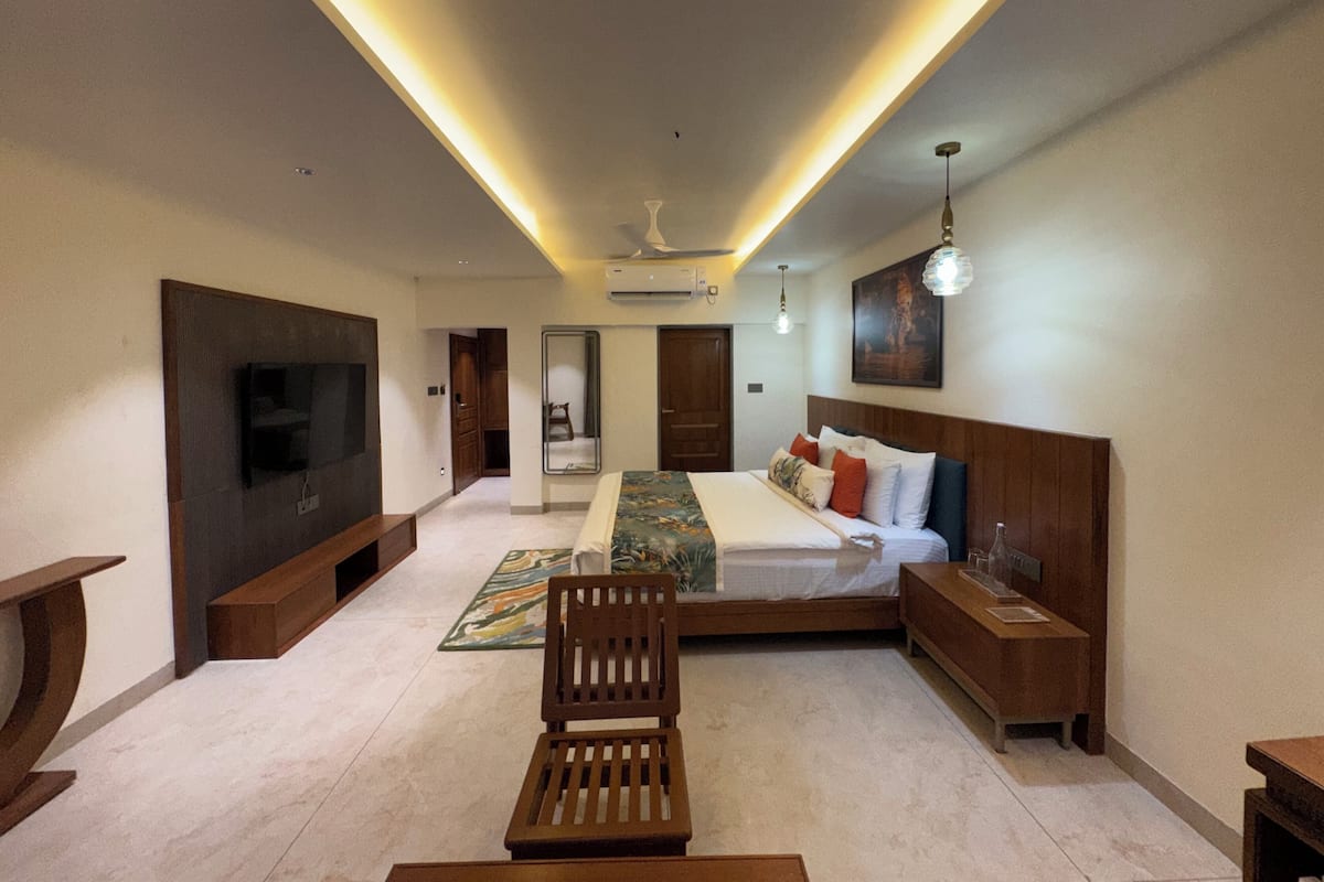 Standard-Ferienhaus, Gartenblick | Zimmersafe, Schreibtisch, kostenloses WLAN