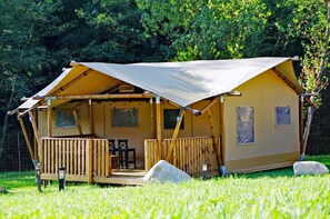 奢華帳棚, 庭園景觀 | 露台/庭院