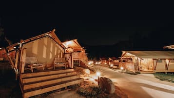 Basic Tent, Courtyard View | View from property