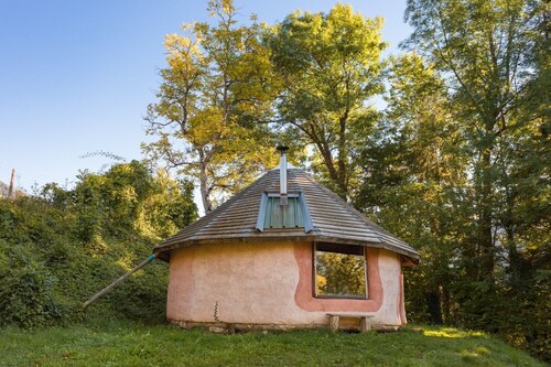 Cabane du Renard : cabane avec vue sur la montagne