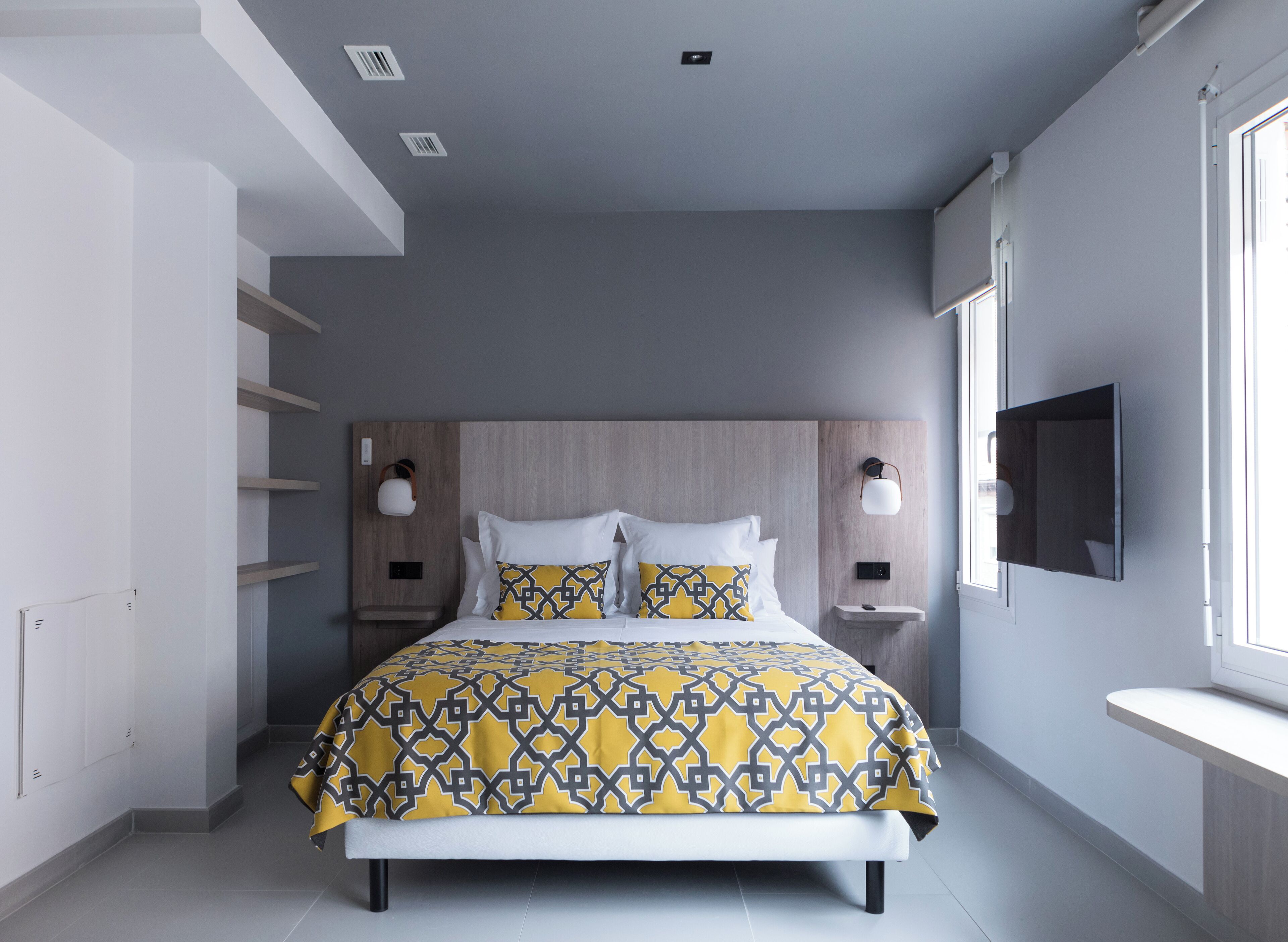 標準開放式客房, 1 張標準雙人床 | 熨斗/熨衫板、免費 Wi-Fi