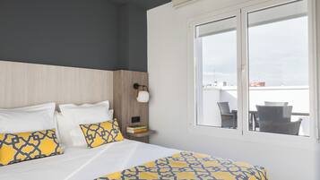 Departamento estándar, 1 habitación, Terraza | Tabla de planchar con plancha y wifi gratis