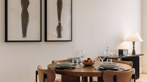 Opções para refeição no quarto
