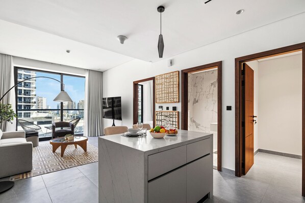 Private kitchen - Stylish 1BR Near Museum of the Future (Dubai)