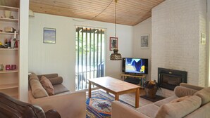 Flachbildfernseher, Kamin