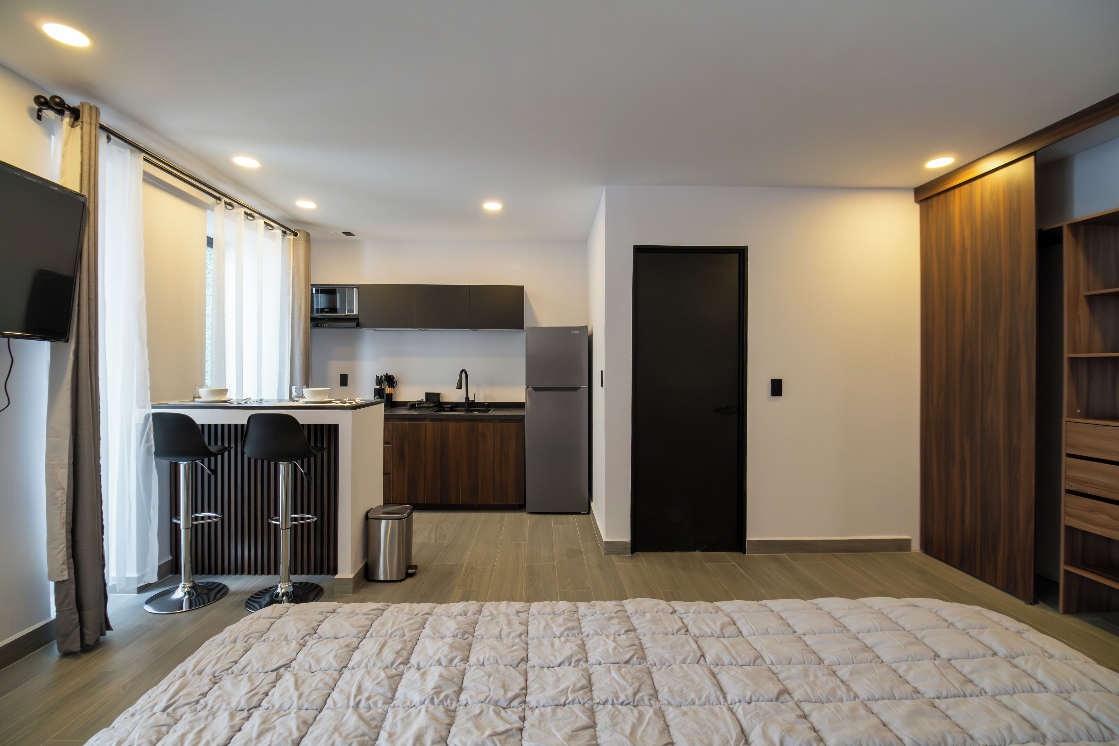 Estudio, 1 habitación, con acceso para personas discapacitadas | 1 habitación 