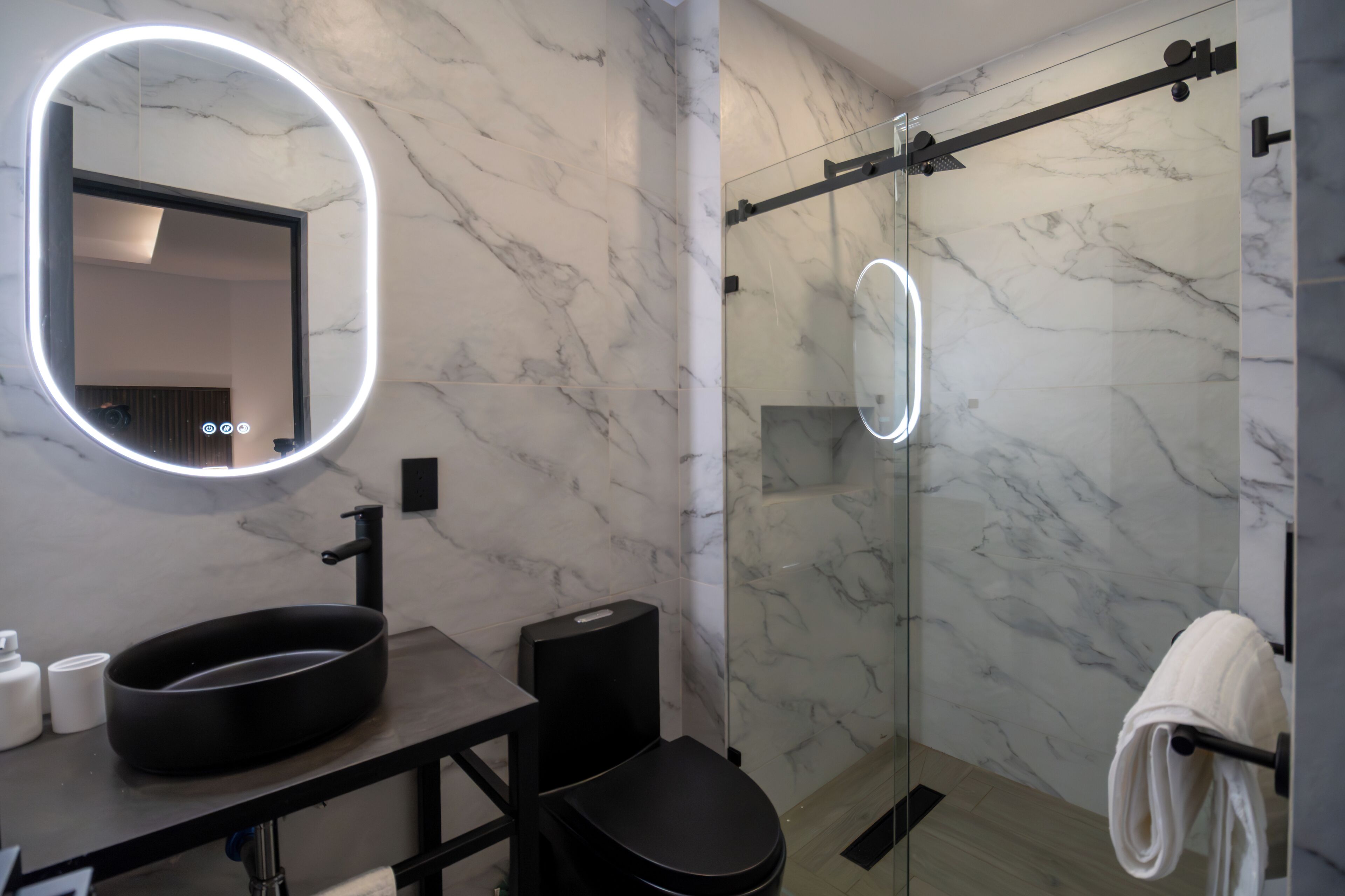 Estudio, 1 habitación, con acceso para personas discapacitadas | Baño