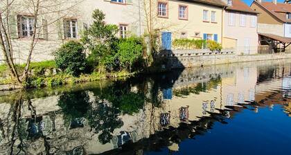 Colmar: 6-Personen-Apartment, Charme und modern, Stadtzentrum, inkl. Parkplatz