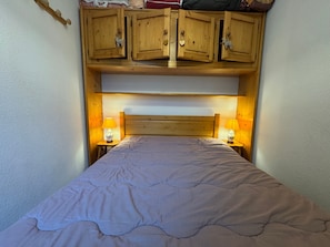 1 bedroom - Cozy apartment near slopes, balcony, parking (Bernex)