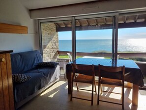 TV - Sea view apartment with balcony, near beach, pets allowed (Saint-Gildas-de-Rhuys)