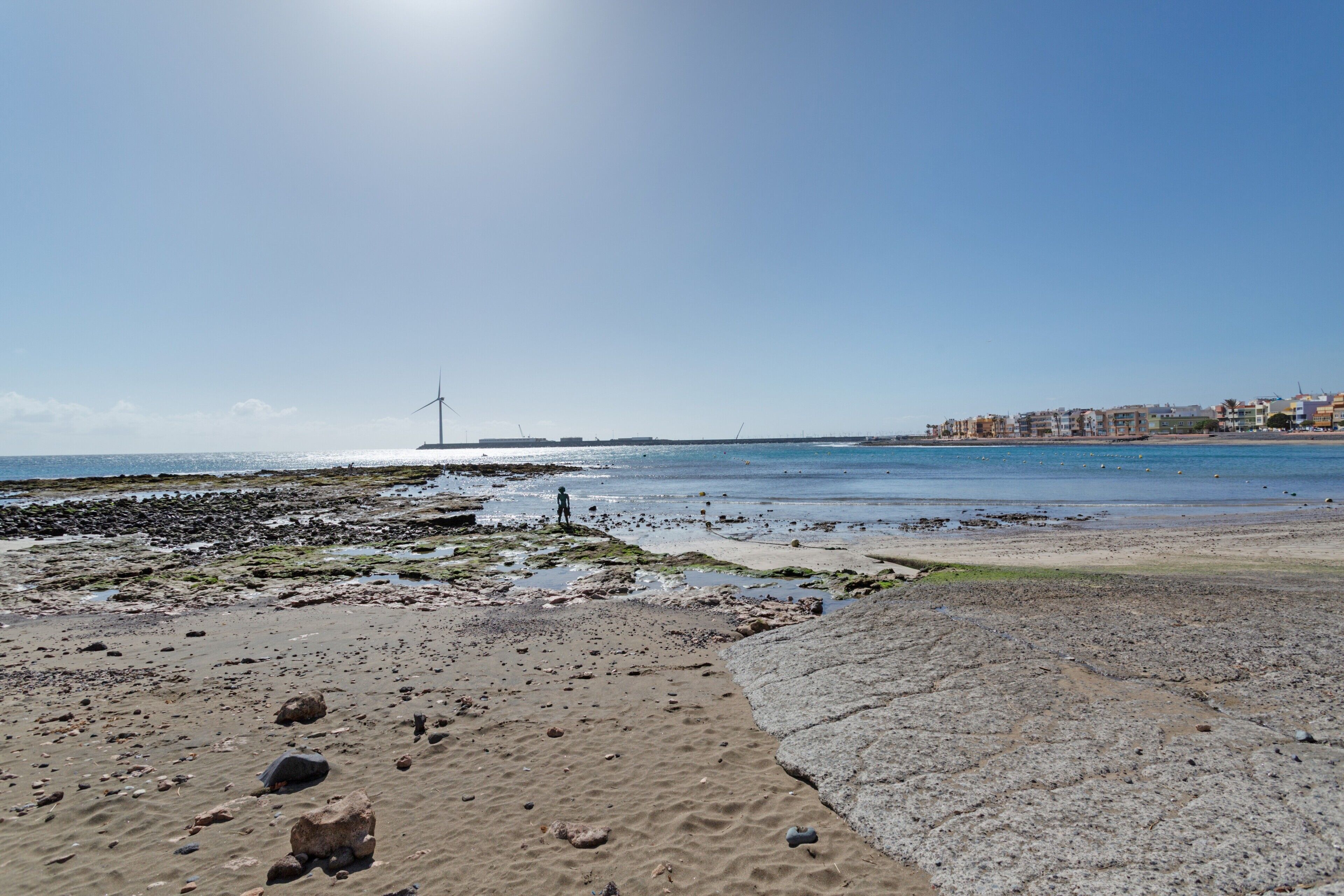 Tæt på stranden
