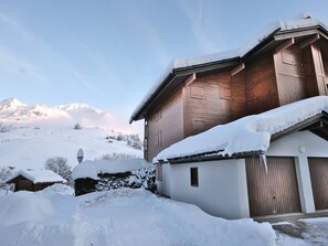Exterior - 3-room apt for 6 in Chinaillon with terrace (Le Grand-Bornand)
