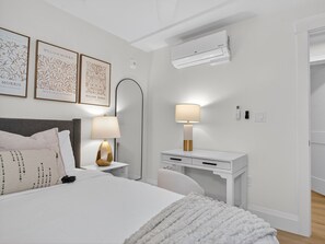 4 bedrooms, iron/ironing board, travel cot, WiFi