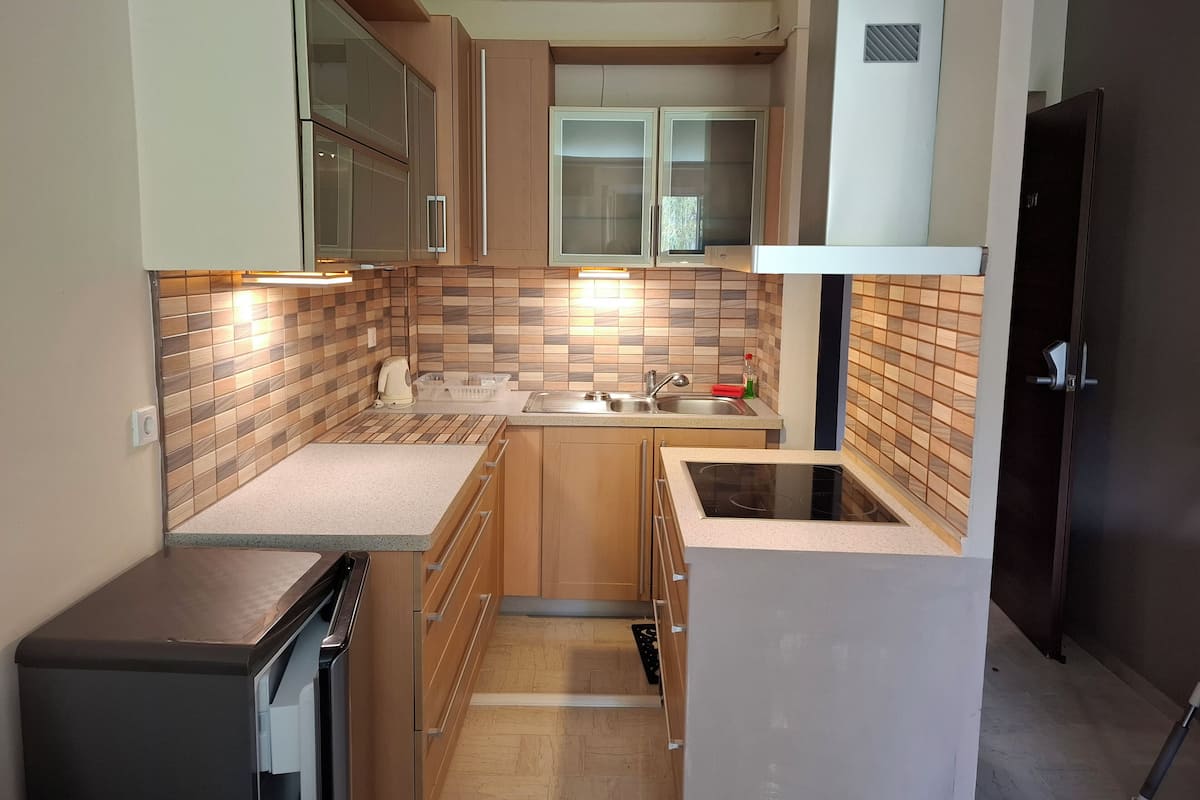 Apartment, 1 Bedroom, Patio | Private kitchen