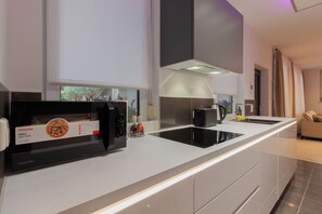 Frigorífic, microones, placa de cuina i rentaplats 