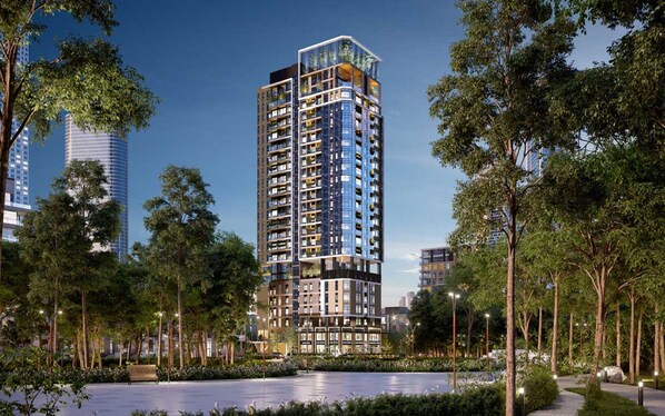 Konaklama yerinin ön cephesi