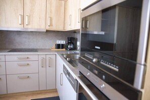 Fridge, microwave, cookware/dishes/utensils - Beautiful Cosy 2BR Apartment (Luxembourg City)