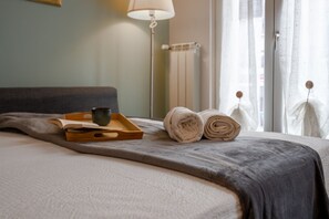 2 slaapkamers, een strijkplank/strijkijzer