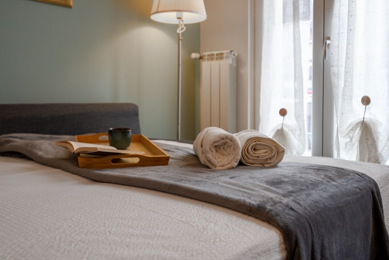 2 bedrooms, iron/ironing board