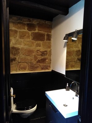 Assecador de cabells, tovalloles, sabó i paper higiènic 