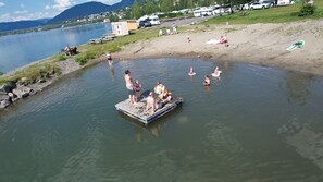 Private beach - Lillehammer Camping (Lillehammer)