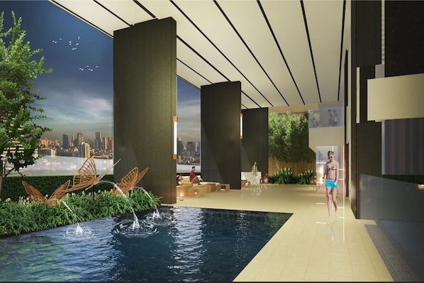 Outdoor pool - Kotrip Saigon Airport Kingston Residence (Phu Nhuan)