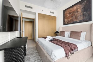 Apartment - Stayshort - Luxury 1 Bedroom Apartment in Dubai Marina Sleeps 4 (Dubai)