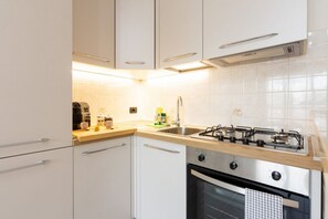 Microwave, toaster, ice maker