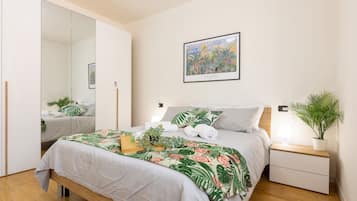 2 camere, ferro/asse da stiro