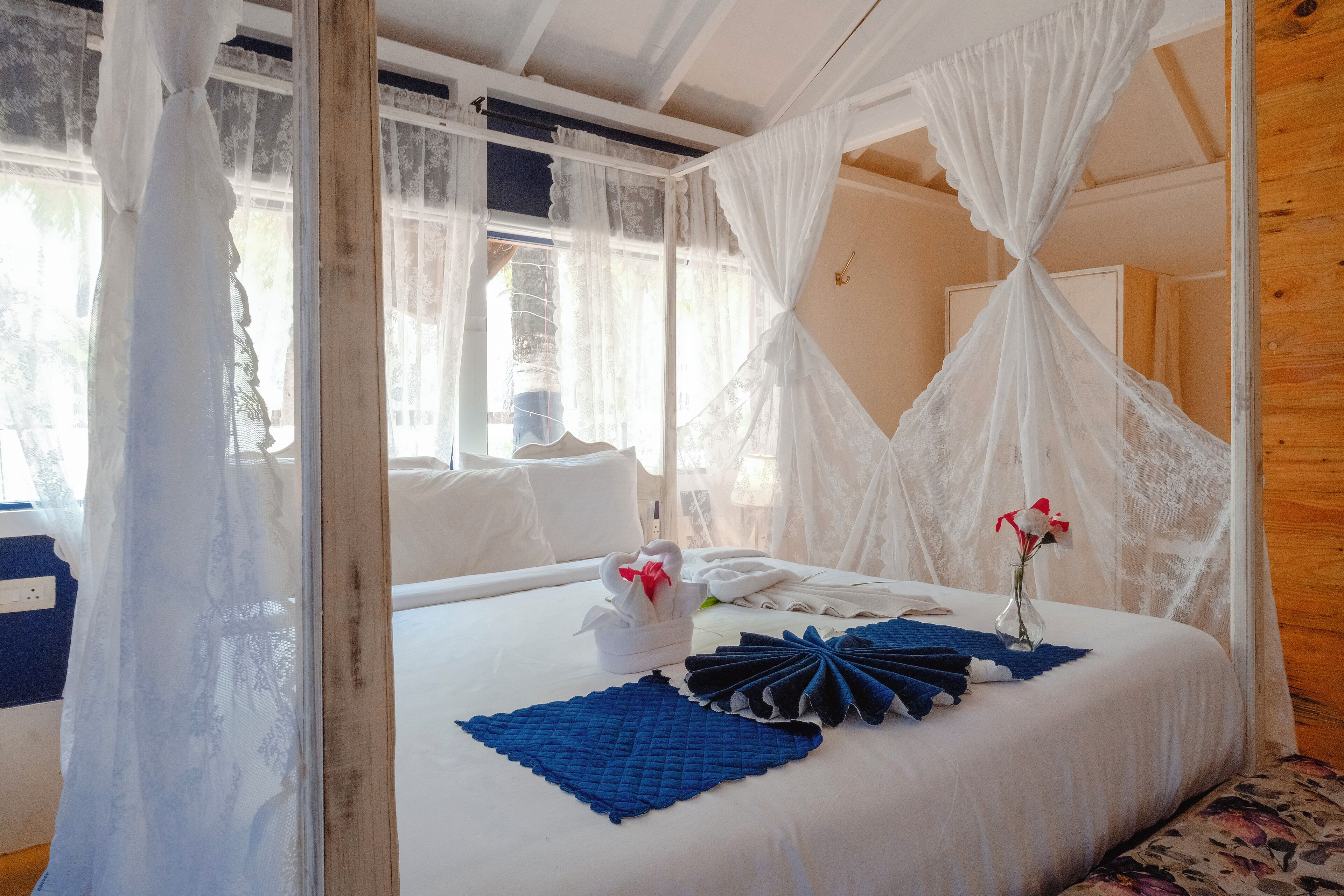 Luxe cottage, uitzicht op tuin | Een laptopwerkplek, gratis wifi