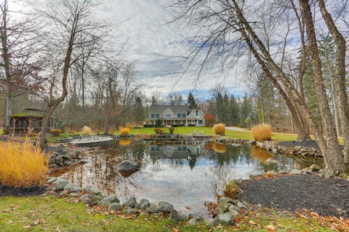Pond + Gazebo: Expansive Hudson Valley Escape!