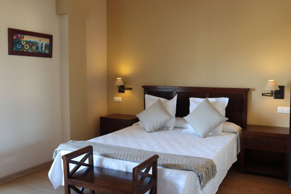 Chambre Deluxe double, vue sur la mer | Coffre-fort, rideaux d’obscurcissement, système d’insonorisation